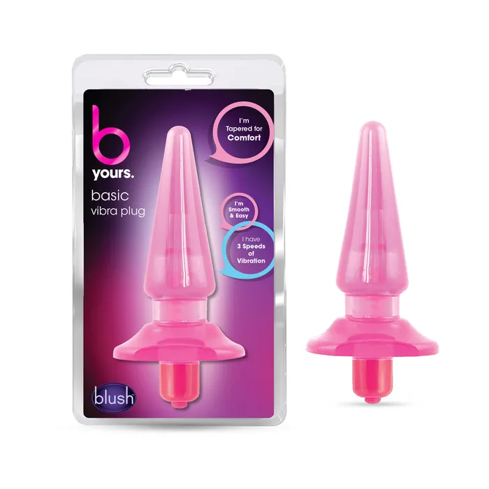 Anal Fairvillacom Blush B Yours Basic Vibra Plug Pink