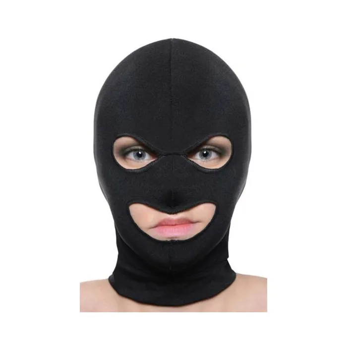 Anal Fairvillacom Facade Spandex Hood With Eyes And Mouth Holes Black OS