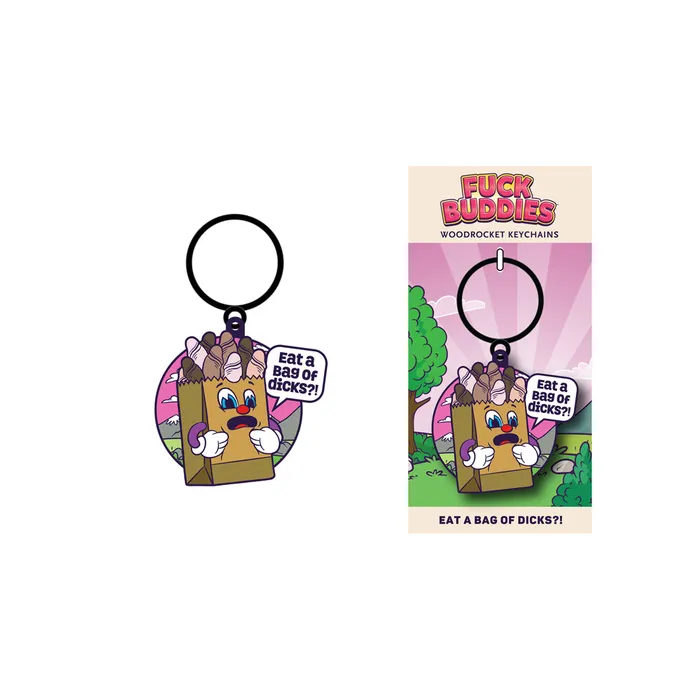Anal Fairvillacom Fuck Buddies Bag Of Dicks Keychain