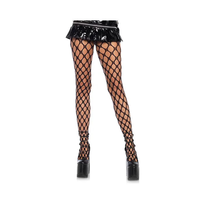 Anal Fairvillacom Jumbo Pothole Net Tights Os Black