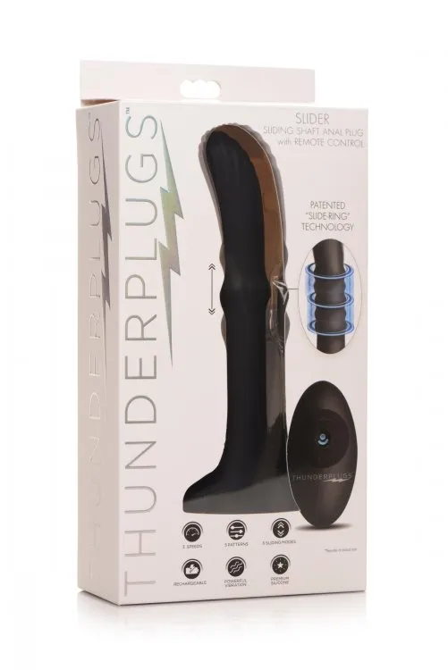 Anal Fairvillacom THUNDER PLUGS SLIDING SHAFT ANAL PLUG W REMOTE