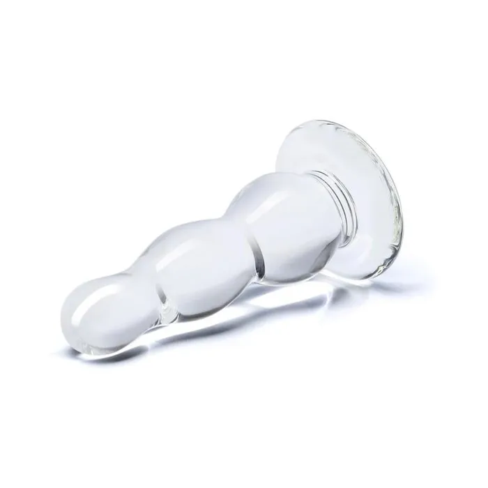 Anal Glass Butt Plug 4 Inches Clear Fairvillacom
