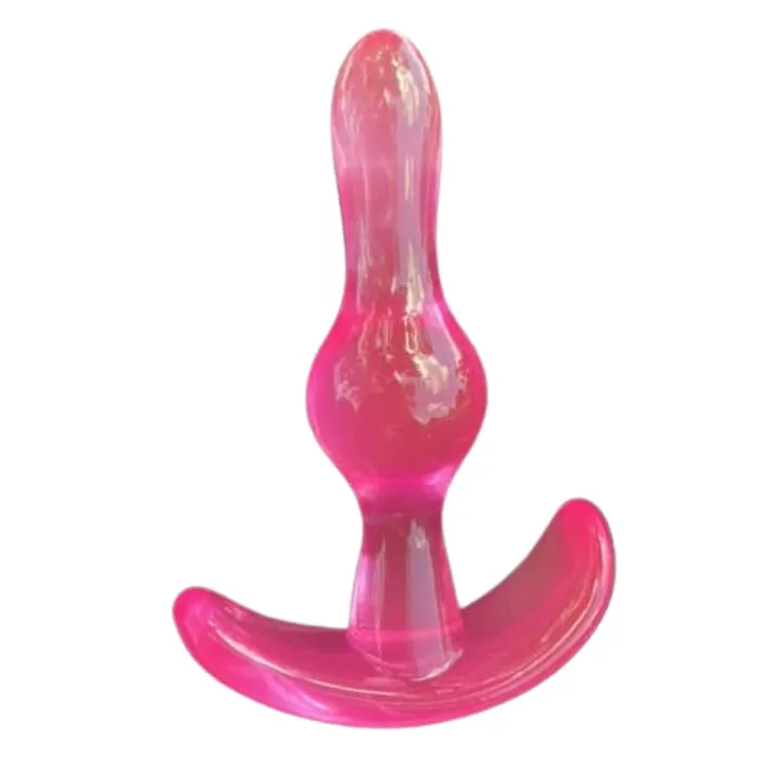 Anal Pink Sensation Online Blush Curvy Anal Plug