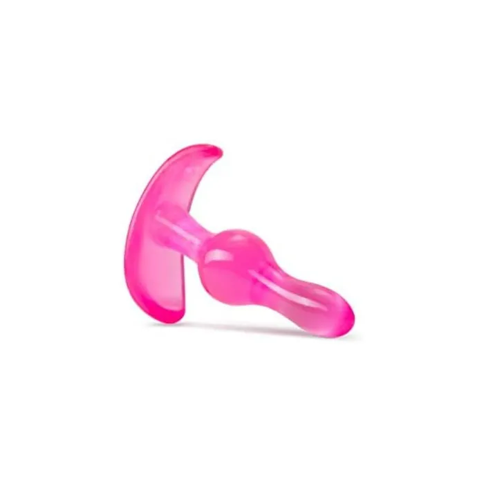 Anal Pink Sensation Online Blush Curvy Anal Plug