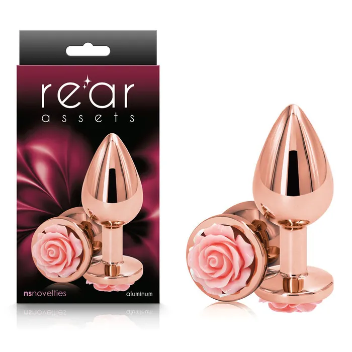 Anal Rear Assets Rose Medium 89 cm Metal Butt Plug with Pink Rose Base ShhhWndsr Anal Rear Assets Rose Medium 89 cm Metal Butt Plug with Pink Rose Base ShhhWndsr