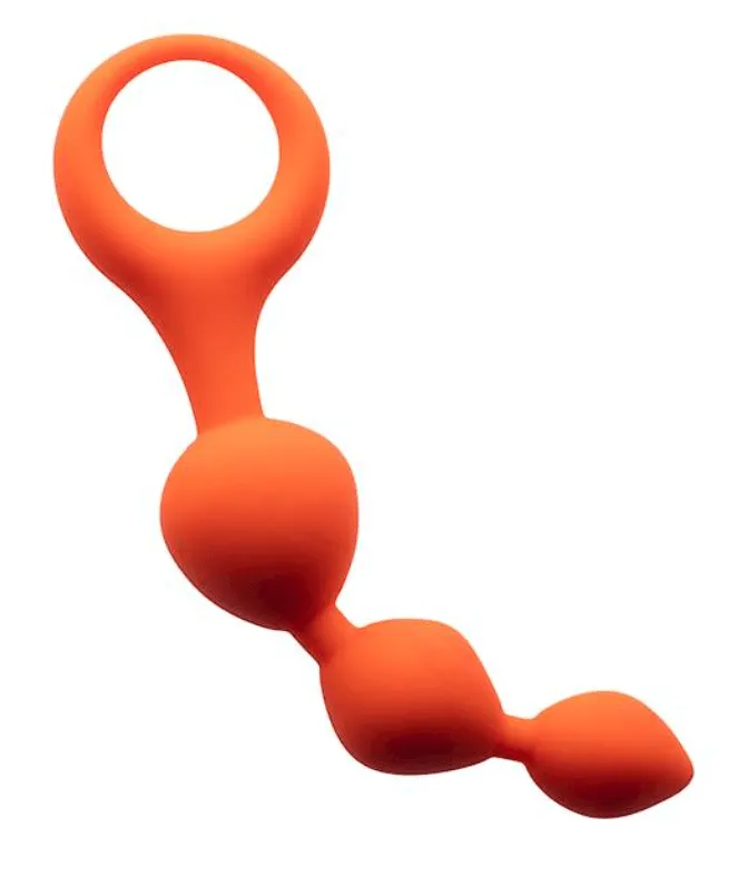 Anal Share Satisfaction Silicone 3 Bead Plug Share Satisfaction