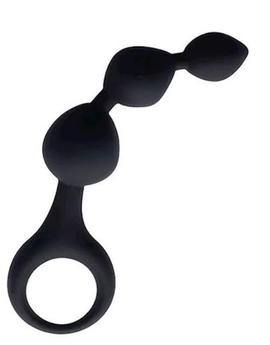 Anal Share Satisfaction Silicone 3 Bead Plug Share Satisfaction
