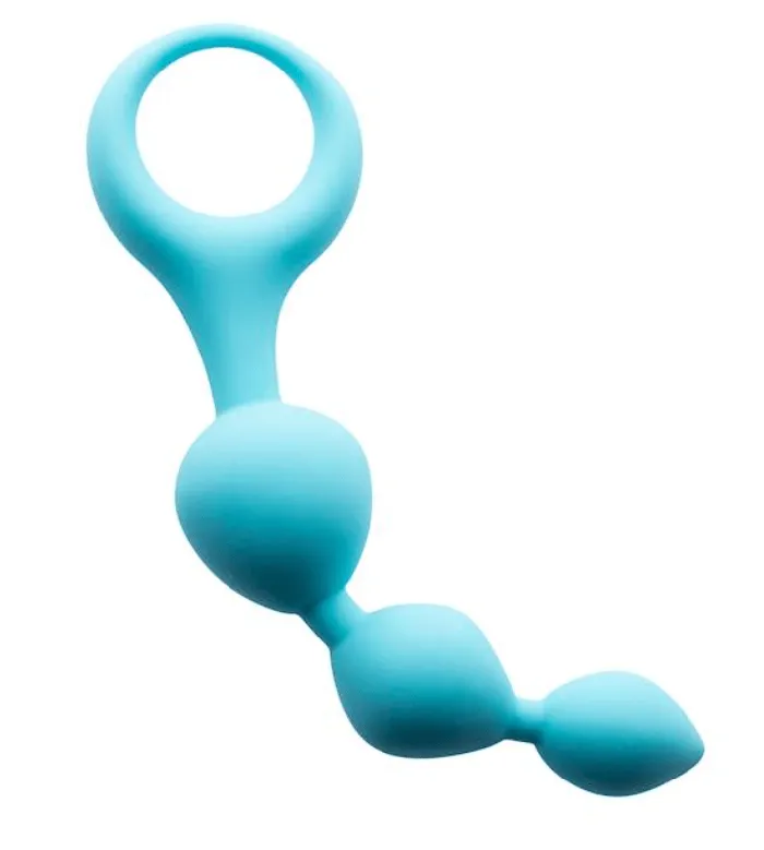 Anal Share Satisfaction Silicone 3 Bead Plug Share Satisfaction
