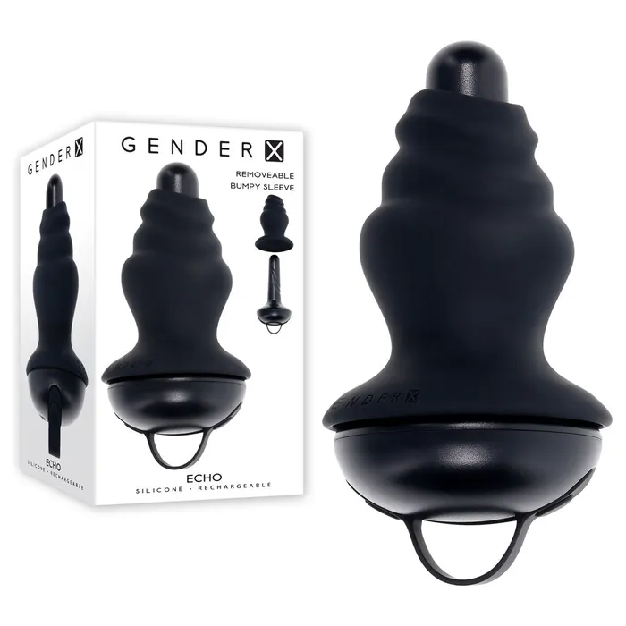 Anal ShhhWndsr Gender X ECHO 153 cm USB Rechargeable Butt Plug