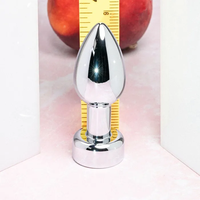 Anal ShhhWndsr Gender X ROCKIN METAL PLUG Metallic 93 cm USB Rechargeable Butt Plug Anal ShhhWndsr Gender X ROCKIN METAL PLUG Metallic 93 cm USB Rechargeable Butt Plug