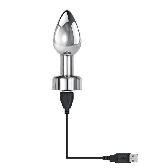Anal ShhhWndsr Gender X ROCKIN METAL PLUG Metallic 93 cm USB Rechargeable Butt Plug Anal ShhhWndsr Gender X ROCKIN METAL PLUG Metallic 93 cm USB Rechargeable Butt Plug