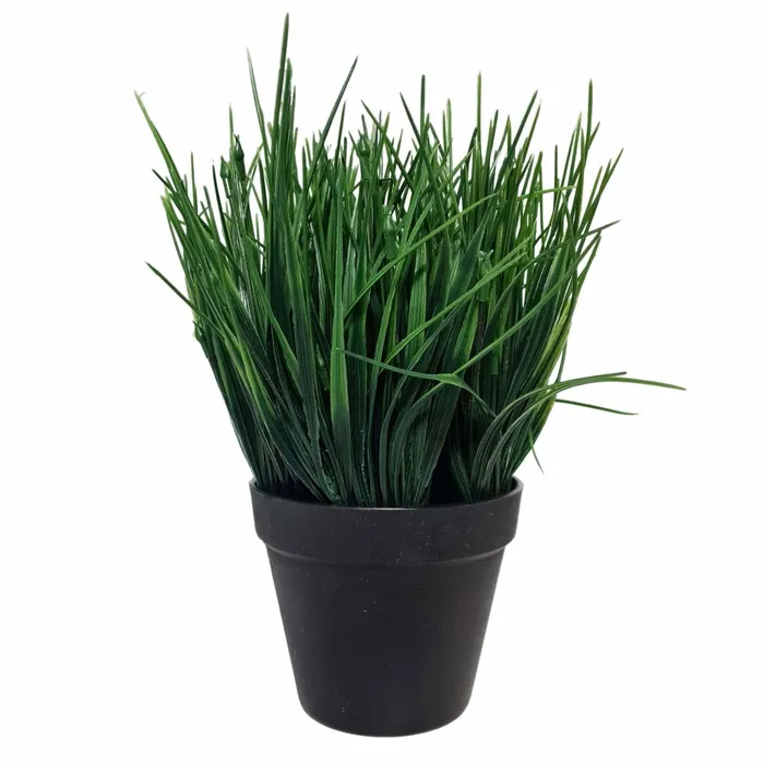 Artificial Ornamental Potted Dense Green Grass UV Resistant 30cm Overstock Clearance ShhhSof Vibrators