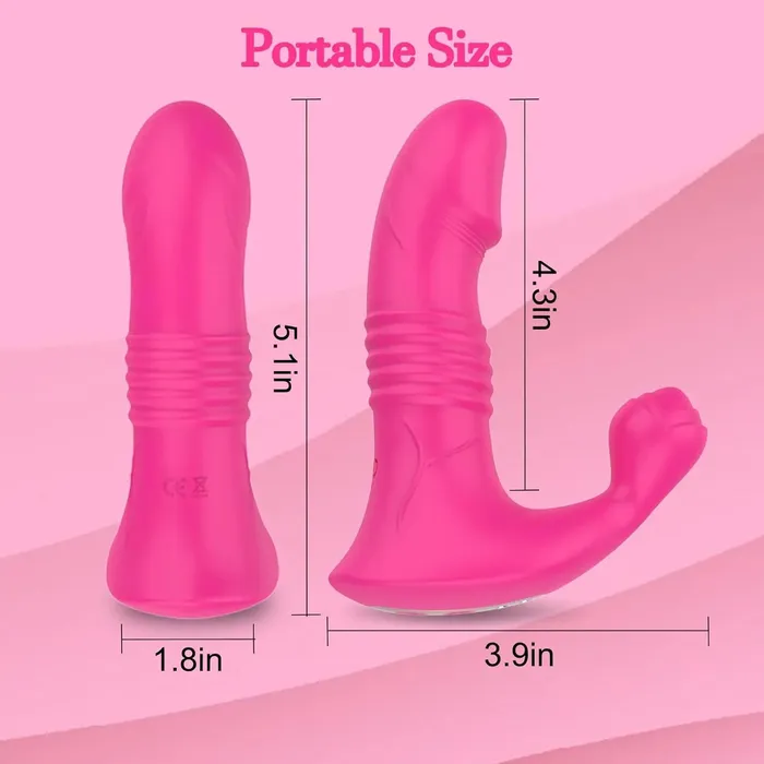 BluetoothControlled Thrusting Vibrator Amovibe Vibrators