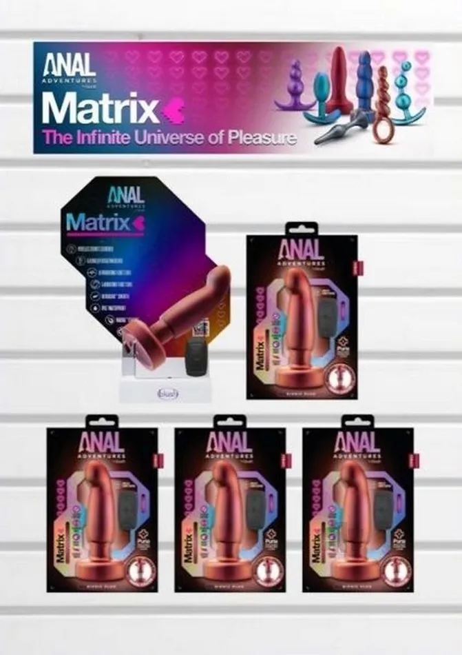 Blush Novelties Anal Anal Adv Matrix Bionic Merch Kit