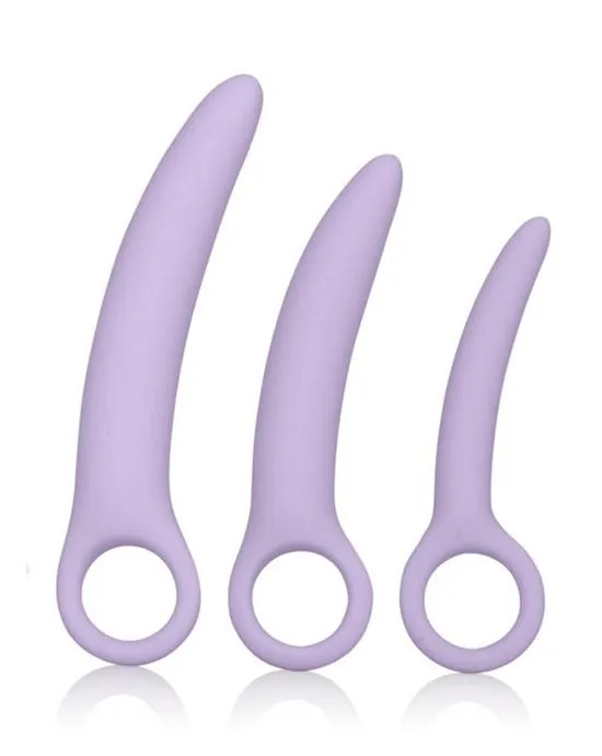 Cal Exotics Anal Dr Laura Berman Silicone Dilator Alena Set of 3
