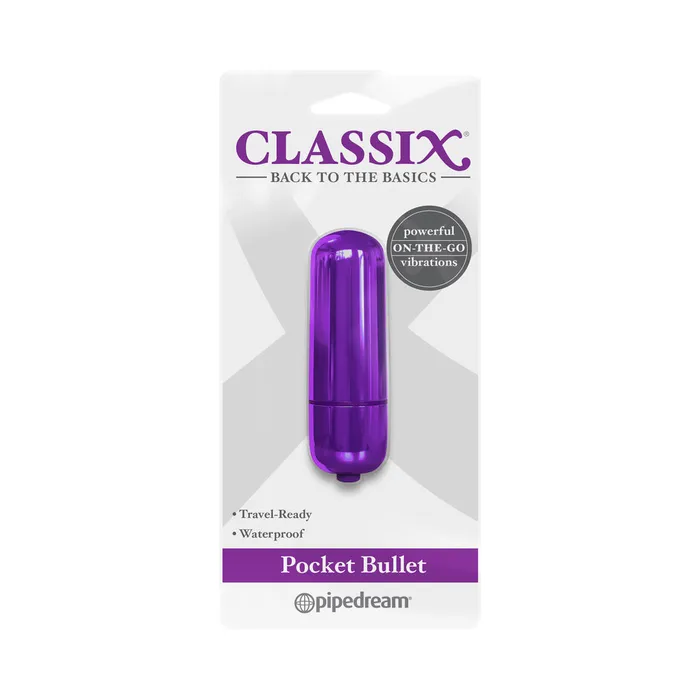 Classix Pocket Bullet Purple Fairvillacom Vibrators