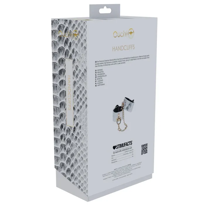 Couples ShhhWndsr OUCH Florence Collection Handcuffs White Couples ShhhWndsr OUCH Florence Collection Handcuffs White