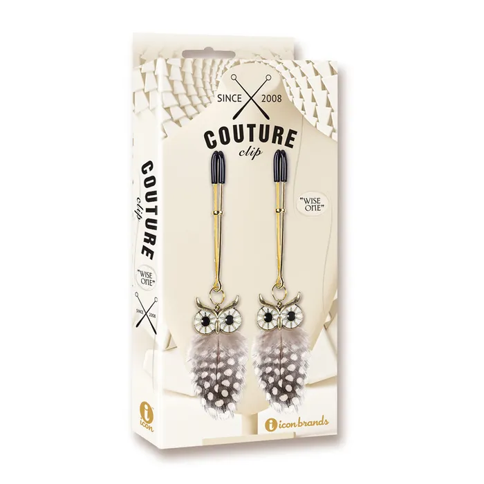 Couture Clips Luxury Nipple Clamps Wise One Fairvillacom Vibrators