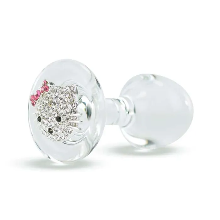 Crystal Delights Kitty Plug Clear Fairvillacom Anal