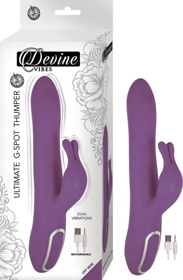 DEVINE VIBES ULTIMATE GSPOT THUMPER PURPLE Fairvillacom Vibrators