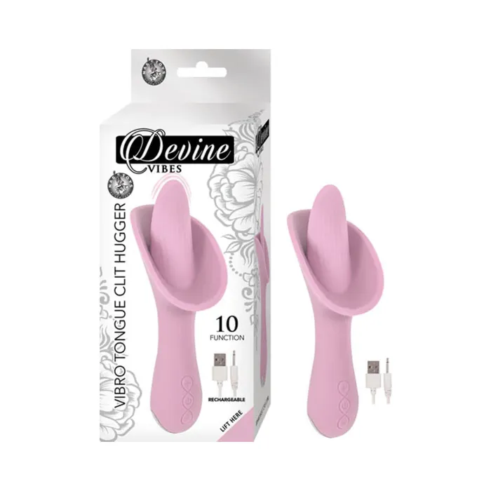 Devine Vibes Vibro Tongue Clit Hugger Pu Fairvillacom Vibrators