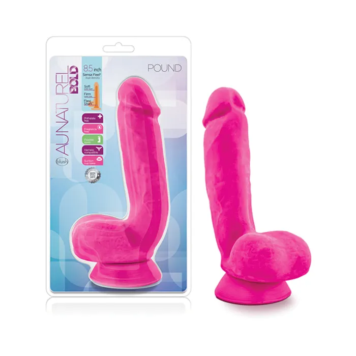 Dildos Au Naturel Bold Pound Dildo 85 Purp Fairvillacom