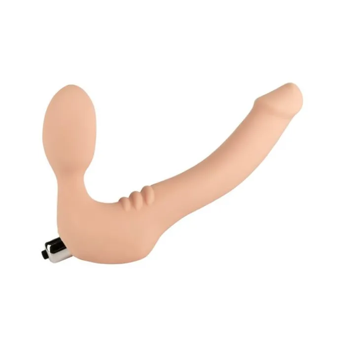 Dildos BFF Simply Strapless Medium Vanilla Fairvillacom