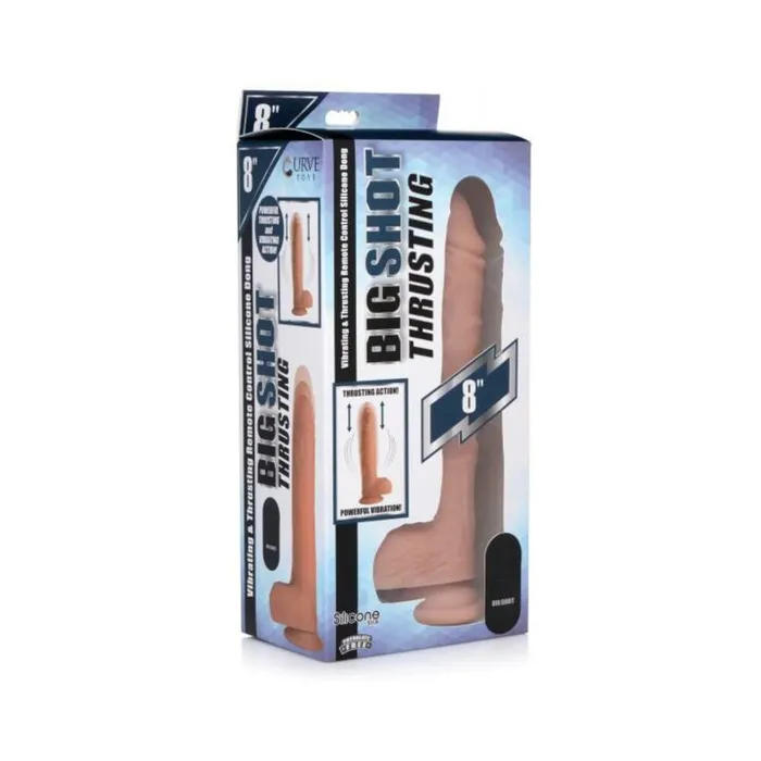 Dildos Curve Novelties Big Shot 8 Thrusting Dildo Wremote Control Flesh Fairvillacom Dildos Curve Novelties Big Shot 8 Thrusting Dildo Wremote Control Flesh Fairvillacom