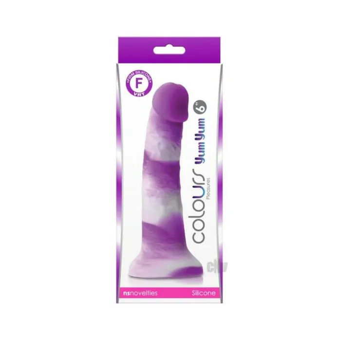Dildos Fairvillacom Colours Pleasures Yum Yum 6 Dildo Purple