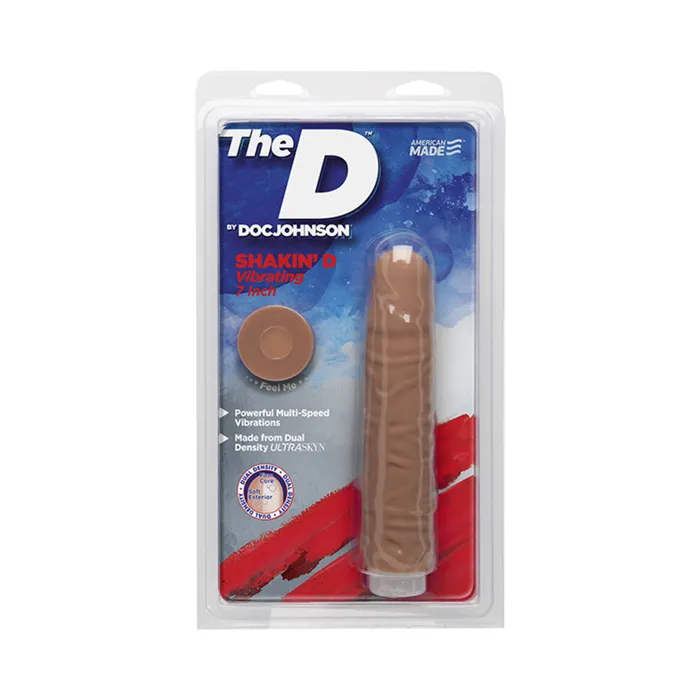 Dildos Fairvillacom The D Shakin D 7 inch Vibrating Dildo