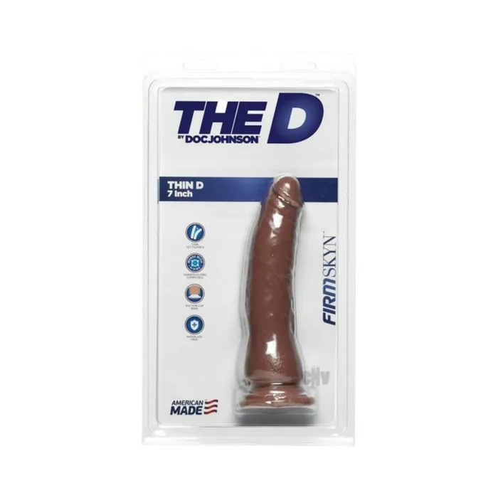 Dildos Fairvillacom The D Thin D 7 inches Firmskyn Caramel Brown Dildo Dildos Fairvillacom The D Thin D 7 inches Firmskyn Caramel Brown Dildo