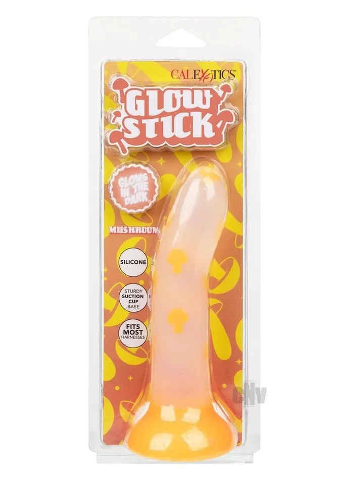 Dildos Glow Stick Mushroom Dildo Orange Fairvillacom