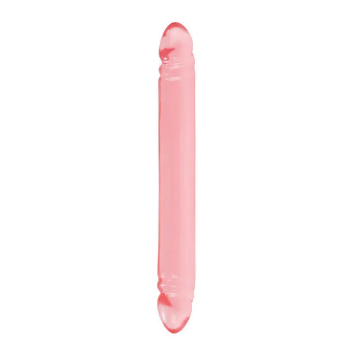 Dildos TRANSLUCENCE SMOOTH DBL DONG 12IN California Exotic Novelties