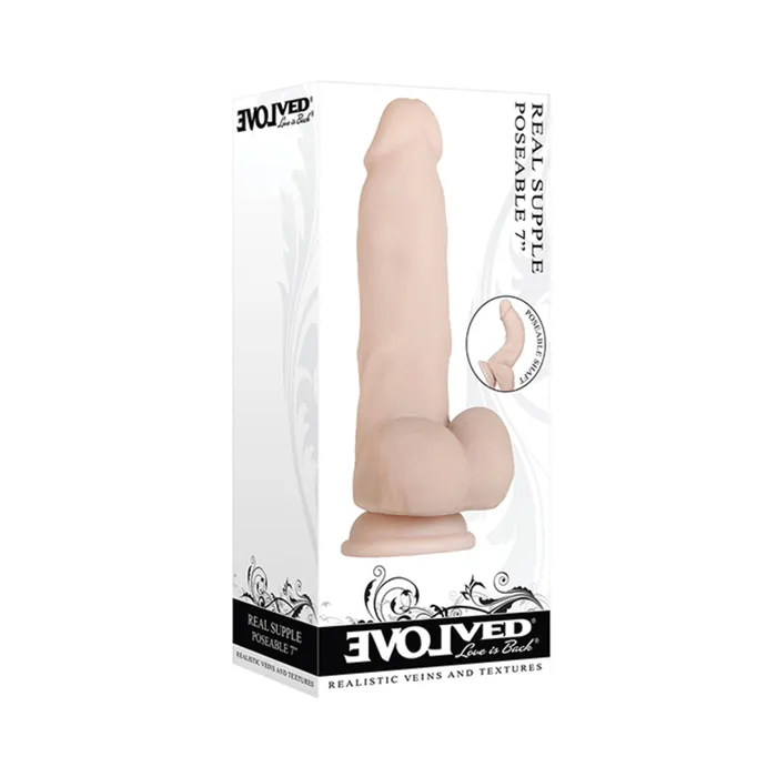 Evolved Real Supple Poseable 7 Inch Fairvillacom Dildos
