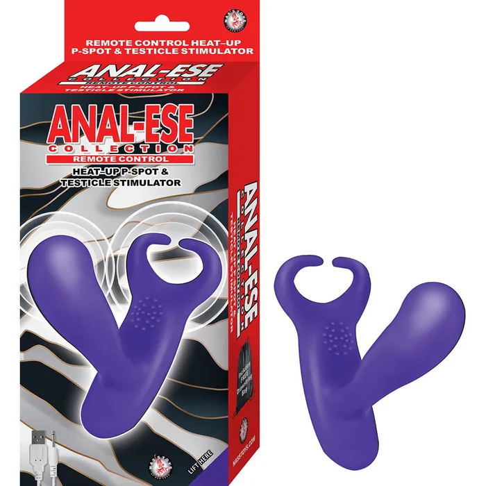 Fairvillacom Anal AnalEse Collection Remote Control Heat Up PSpot Testicle Stimulator Purple Fairvillacom Anal AnalEse Collection Remote Control Heat Up PSpot Testicle Stimulator Purple