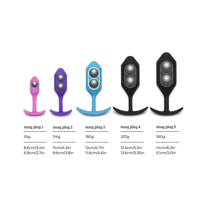Fairvillacom Anal BVibe Vibrating Snug Plug 4 XL Black