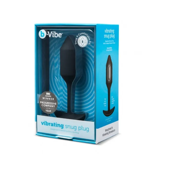 Fairvillacom Anal BVibe Vibrating Snug Plug 4 XL Black