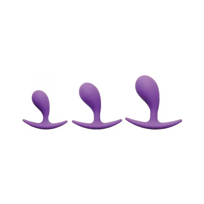 Fairvillacom Anal Booty Poppers Silicone Anal Trainer Set