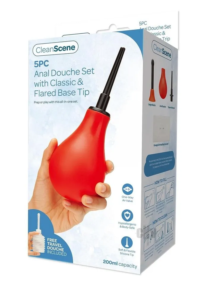 Fairvillacom Anal Cleanscene Anal Douche Set 5pc