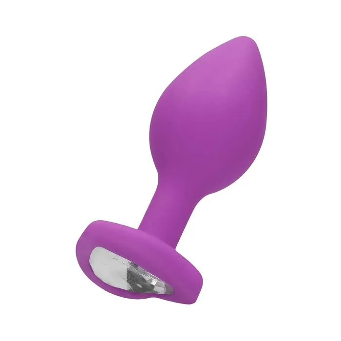 Fairvillacom Anal Diamond Heart Butt Plug Regular Purple