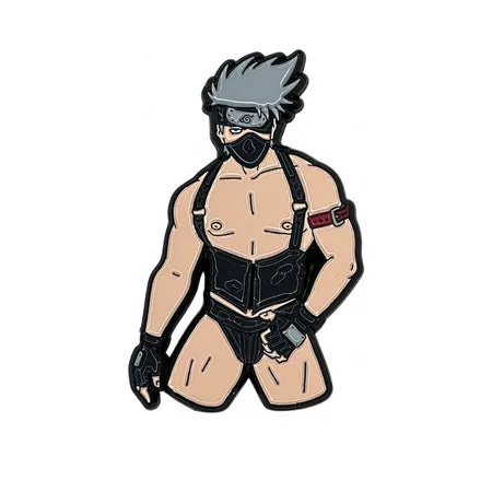 Fairvillacom Anal Geeky Kinky Scarecrow of the Field Enamel Pin