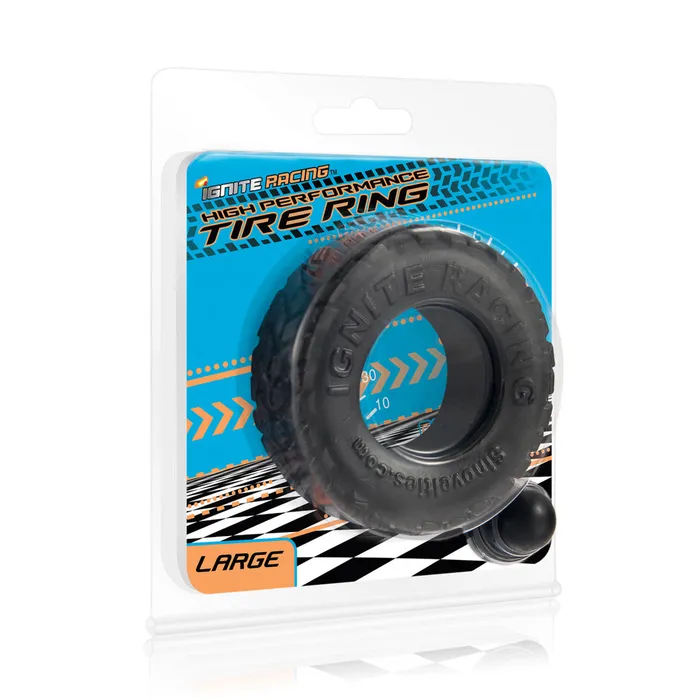 Fairvillacom Anal Ignite High Performance Tire Ring Large Black
