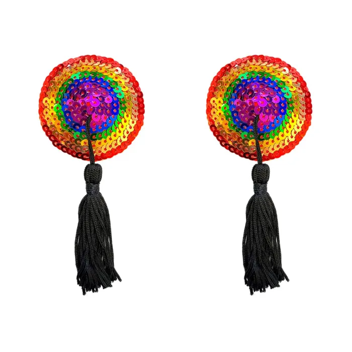 Fairvillacom Anal Neva Nude Pasty Reusable Burlesque Rainbow