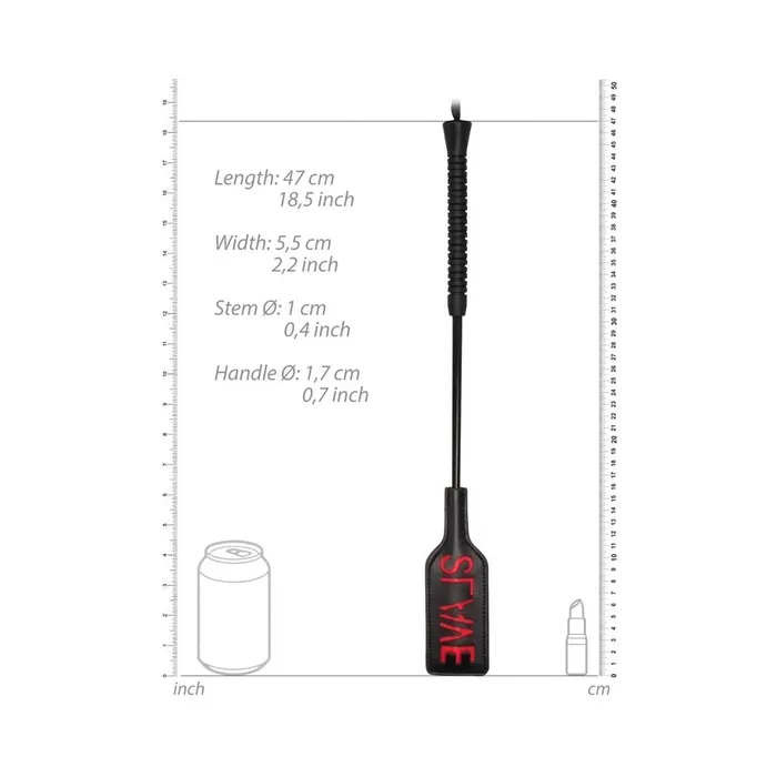 Fairvillacom Anal Ouch Crop Slave Large Black