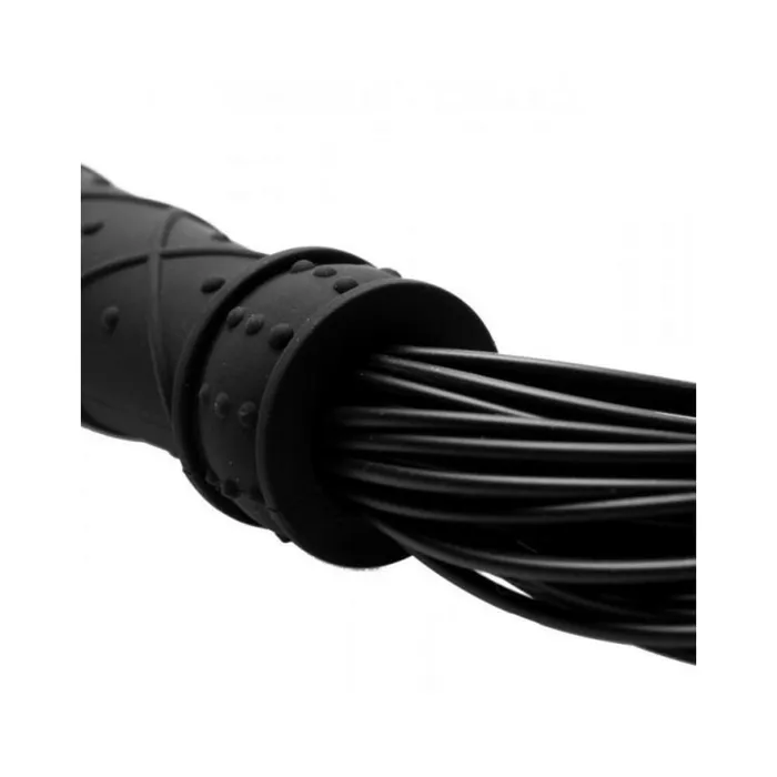 Fairvillacom Anal Punish Me Silicone Flogger Black Fairvillacom Anal Punish Me Silicone Flogger Black