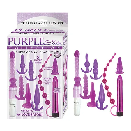 Fairvillacom Anal Purple Elite Collection Supreme Anal Play Kit Purple