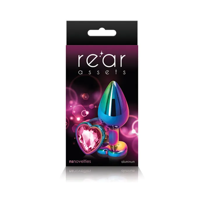 Fairvillacom Anal Rear Assets Mulitcolor Heart Medium Pink