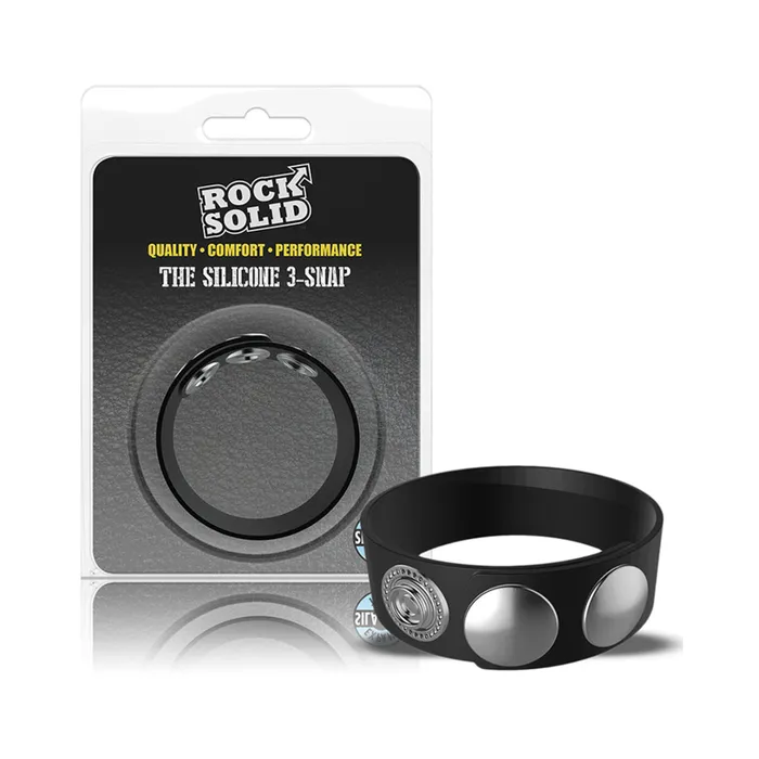 Fairvillacom Anal Rock Solid Silaflex 3snap adjustable Black