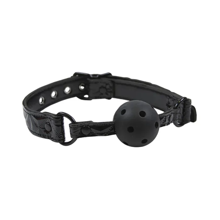 Fairvillacom Anal Sinful Black Ball Gag