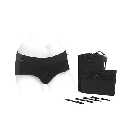 Fairvillacom Anal SpareParts Bella Cleavage Booty Short Harness Black Size 4XL Fairvillacom Anal SpareParts Bella Cleavage Booty Short Harness Black Size 4XL